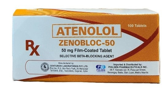 ZENOBLOC ATENOLOL 50MG