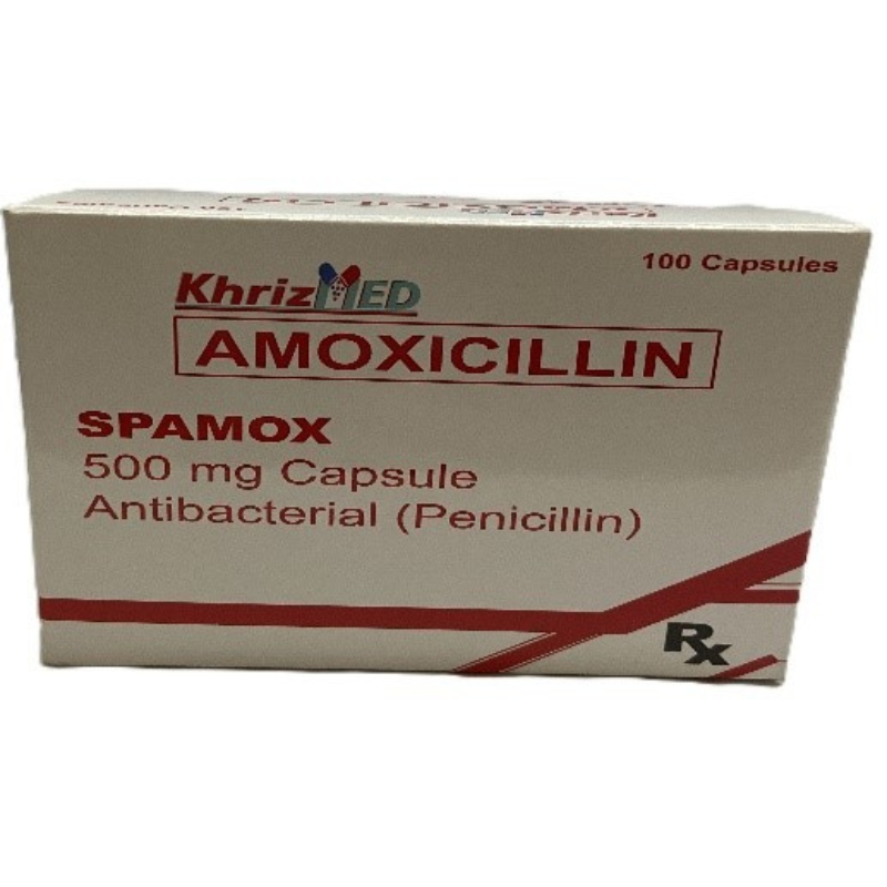 SPAMOX AMOXICILLIN 500MG