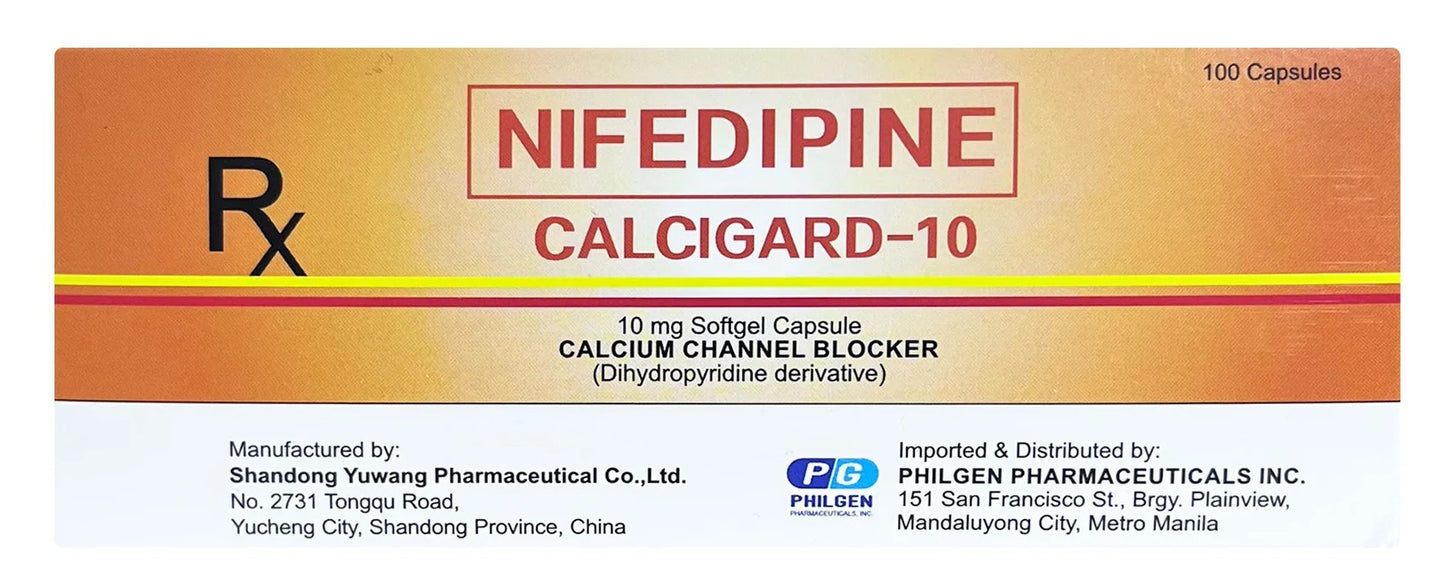 CALCIGARD NIFEDIPINE 5MG