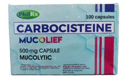 MUCOLIEF CARBOCISTEINE 500MG