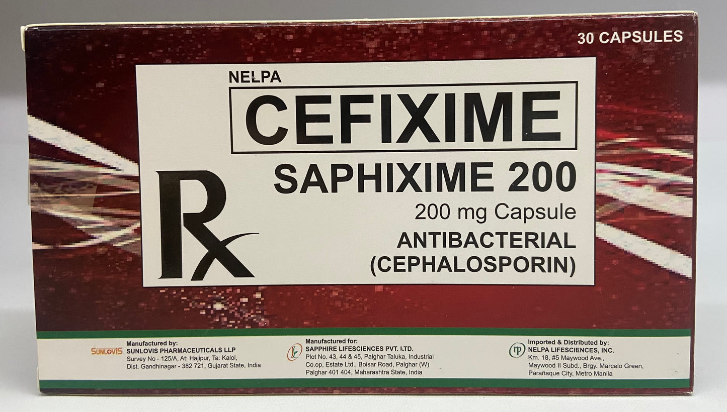 SAPHIXIME CEFIXIME 200MG