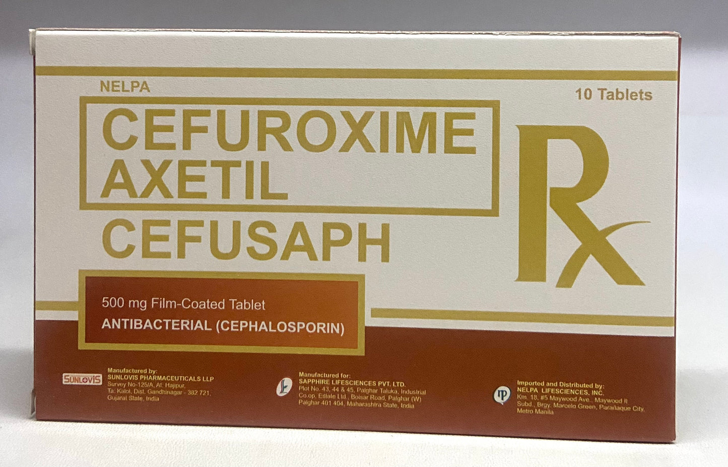 CEFUSAPH CEFUROXIME 500MG