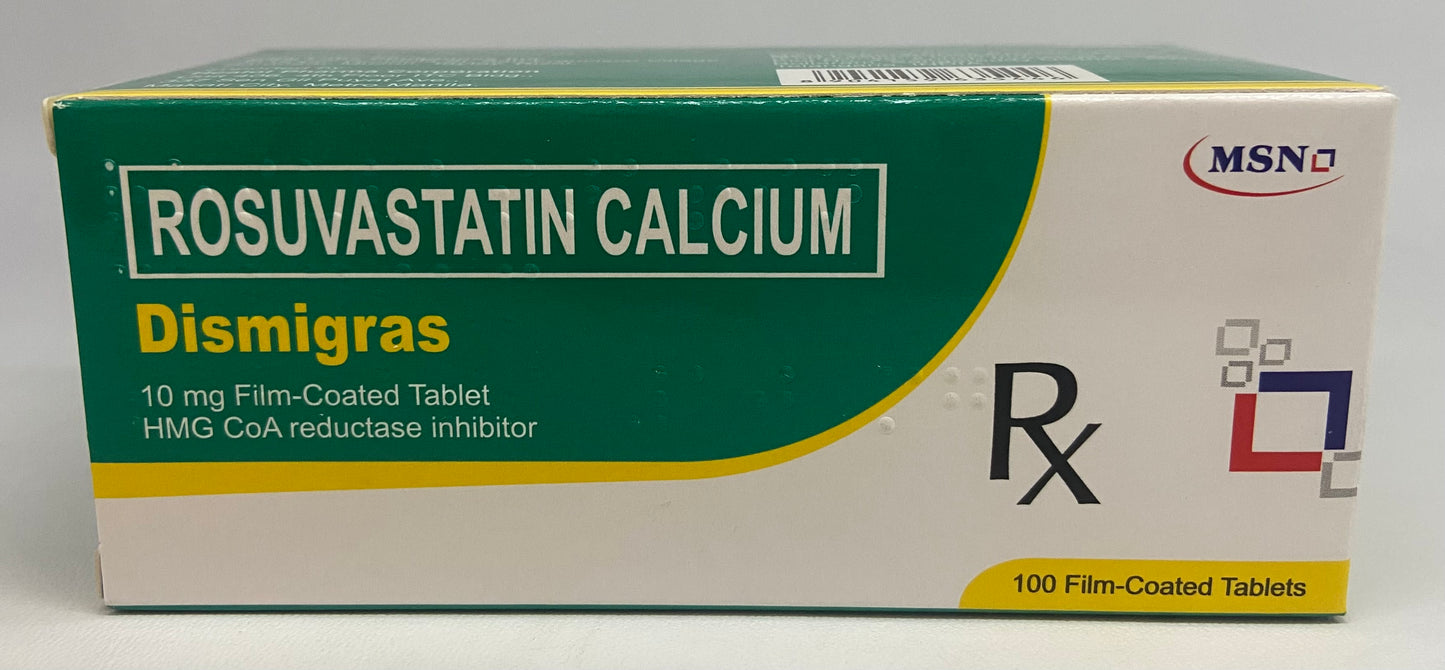 DISMIGRAS ROSUVASTATIN 10MG