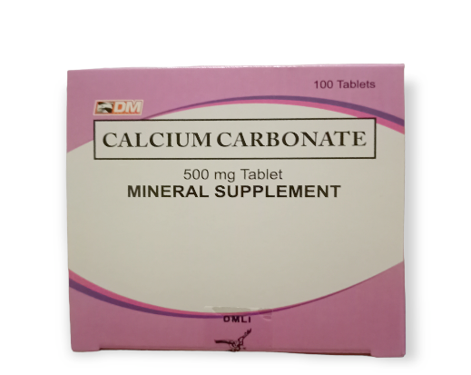 CALCIUM CARBONATE DRUGMAKERS 500MG
