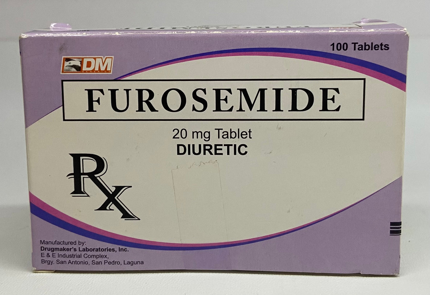 DRUGMAKERS FUROSEMIDE 20MG