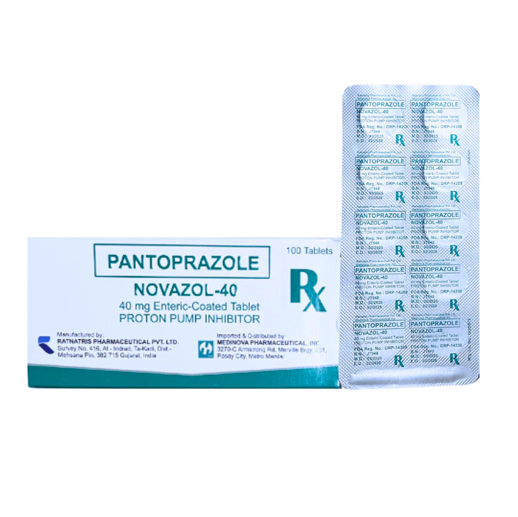 NOVAZOL PANTOPRAZOLE 40MG