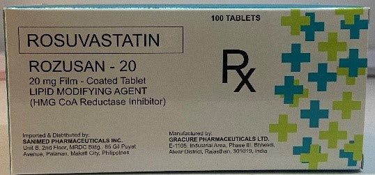 ROSUZAN ROSUVASTATIN 20MG