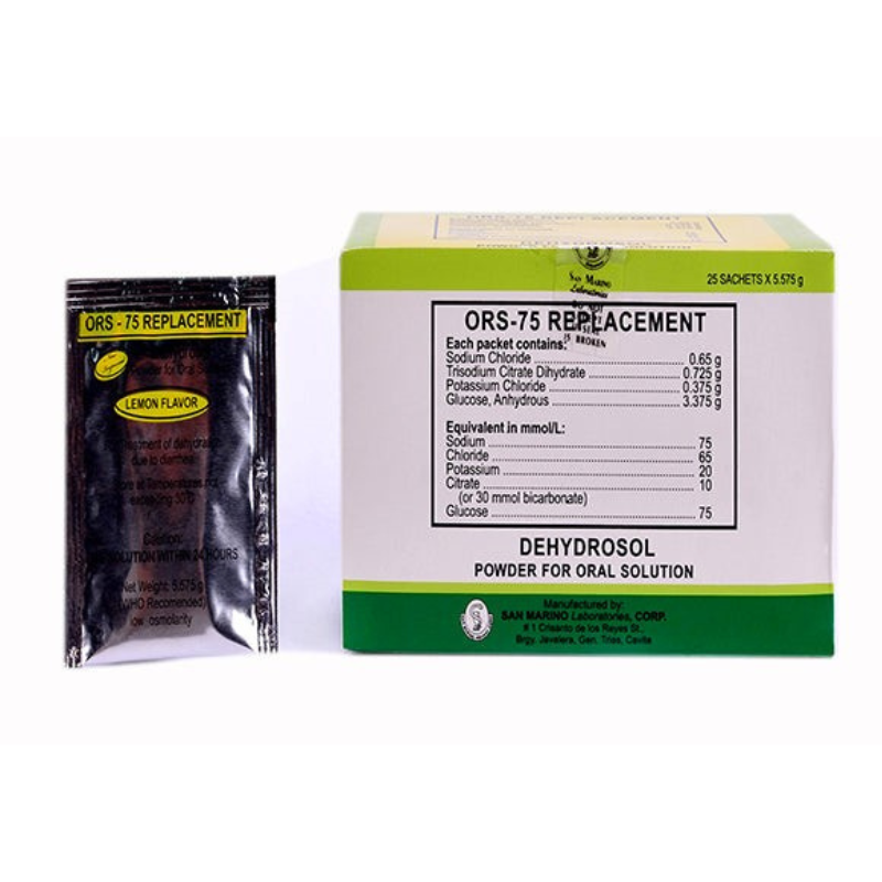 REHYDRATION ORAL SOLUTION DEHYDROSOL