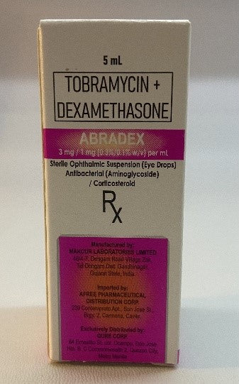 ABRADEX TOBRAMYCIN+ DEXAMETHASONE