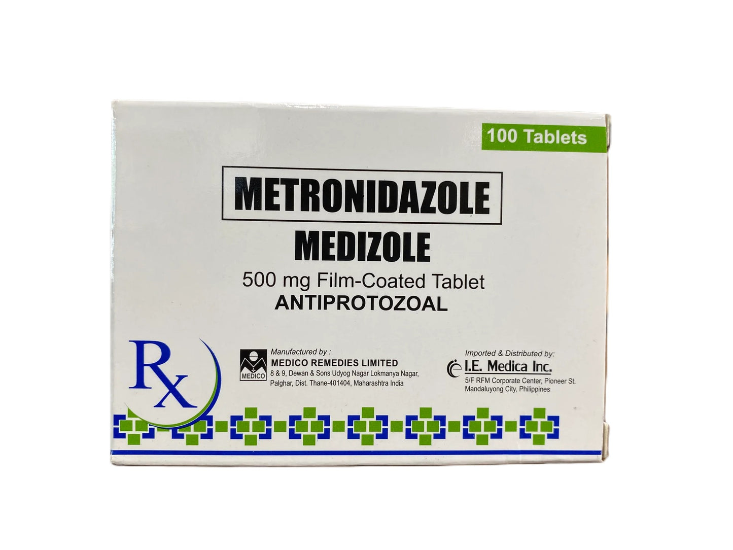 MEDIZOLE METRONIDAZOLE 500MG