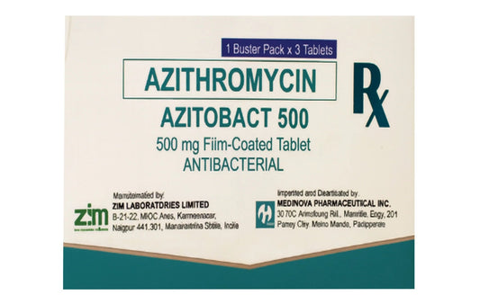 AZITOBACT AZITHROMYCIN 500MG