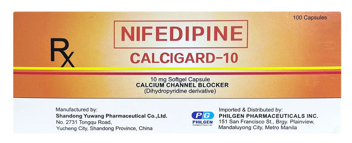 CALCIGARD NIFEDIPINE 5MG – Valcare Pharmacy