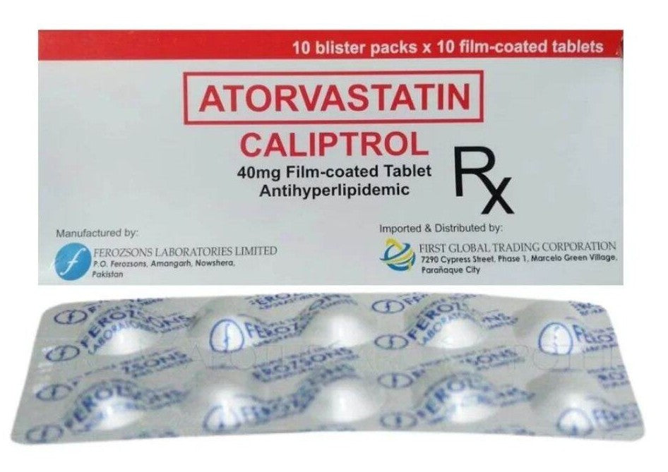 CALIPTROL ATORVASTATIN 40MG
