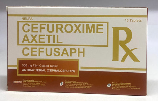 CEFUSAPH CEFUROXIME 500MG