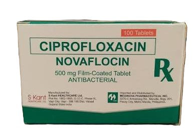 NOVAFLOCIN CIPROFLOXACIN 500MG