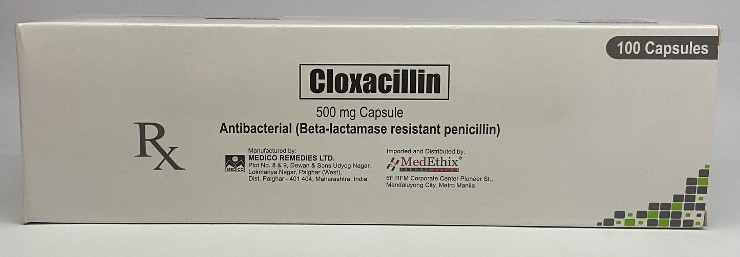 CLOXACILLIN MEDETHIX 500MG