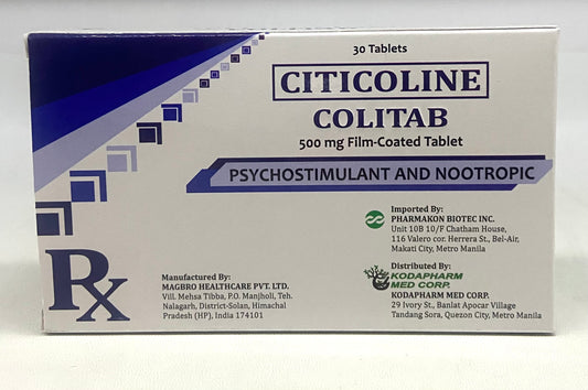 COLITAB CITICOLINE 500MG
