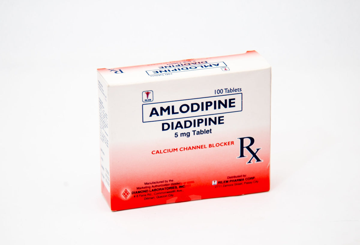 AMLODIPINE DIADIPINE 5MG – Valcare Pharmacy