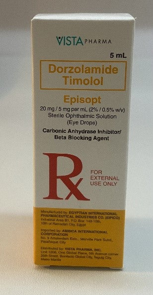 EPISOPT DORZOLAMIDE+TIMOLOL