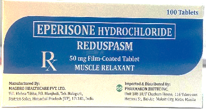 REDUSPASM EPERISONE HYDROCHLORIDE 50MG