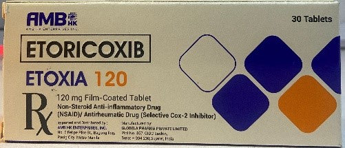 ETOXIA ETORICOXIB 120MG