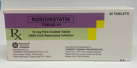 TORUS ROSUVASTATIN 10MG