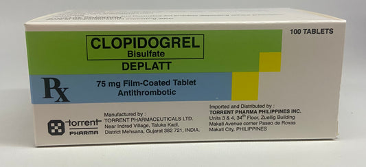 DEPLATT CLOPIDOGREL 75MG