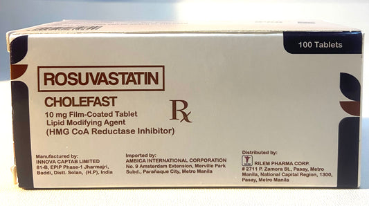 CHOLEFAST ROSUVASTATIN 10MG