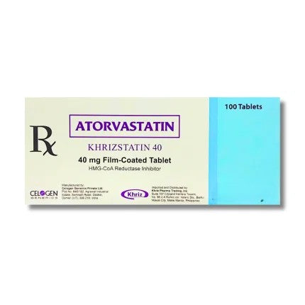 KHRIZTATIN ATORVASTATIN 40MG