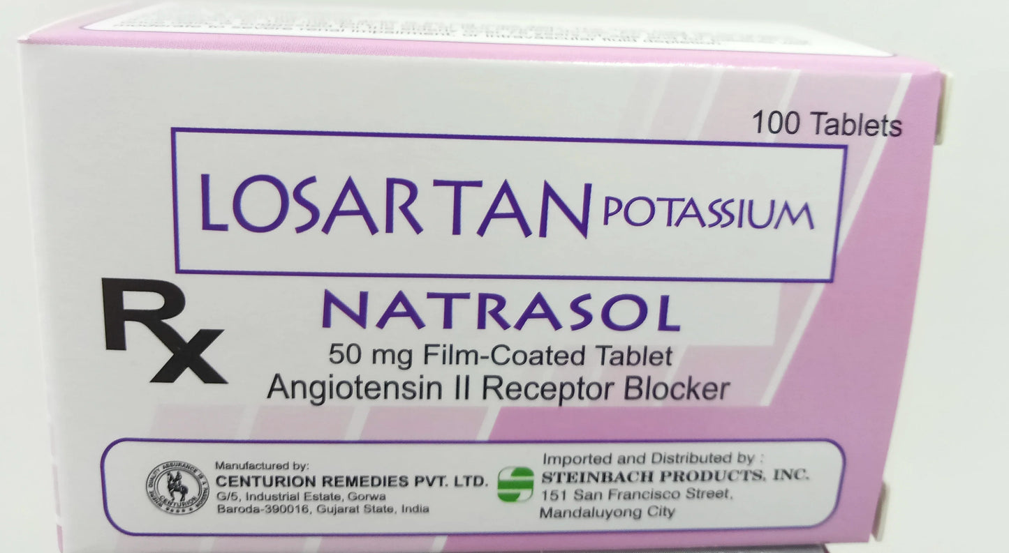 NATRASOL LOSARTAN POTASSIUM 50MG