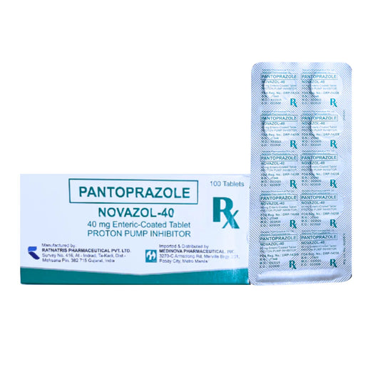 NOVAZOL PANTOPRAZOLE 40MG