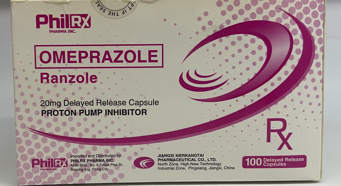 RANZOLE OMEPRAZOLE 20MG