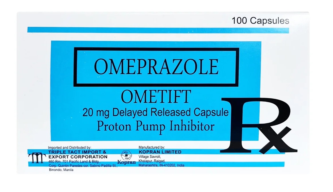 OMETIFT OMEPRAZOLE 20MG