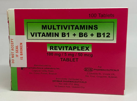 REVITAPLEX MULTIVITAMINS+VITAMIN B COMPLEX