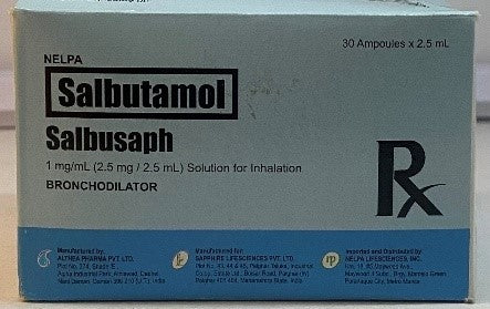SALBUSAPH SALBUTAMOL 1MG/ML