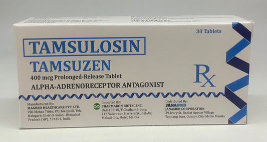TAMSUZEN TAMSULOSIN 400MCG