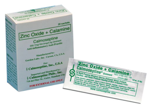 CALMOSEPTINE OINTMENT ZINC OXIDE+CALAMINE